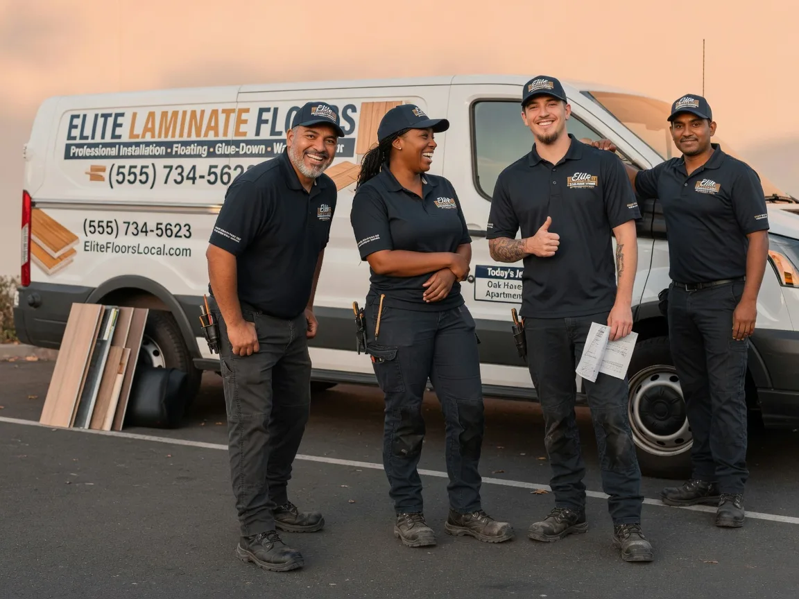 Laminate flooring installation company in Clarksville, IA